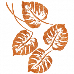Flowers And Tree Embroidery Design 6 Flowers And Tree Embroidery Design 6
